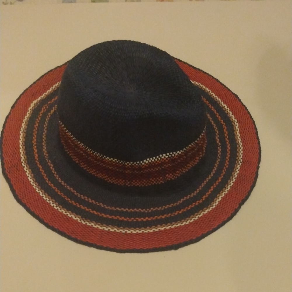 Hatattack Blue and Tan Hat - Picture 2 of 4